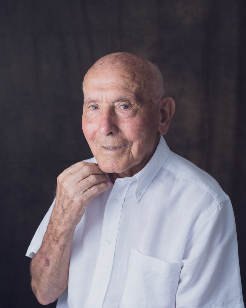 Portrait homme age vieux centenaire