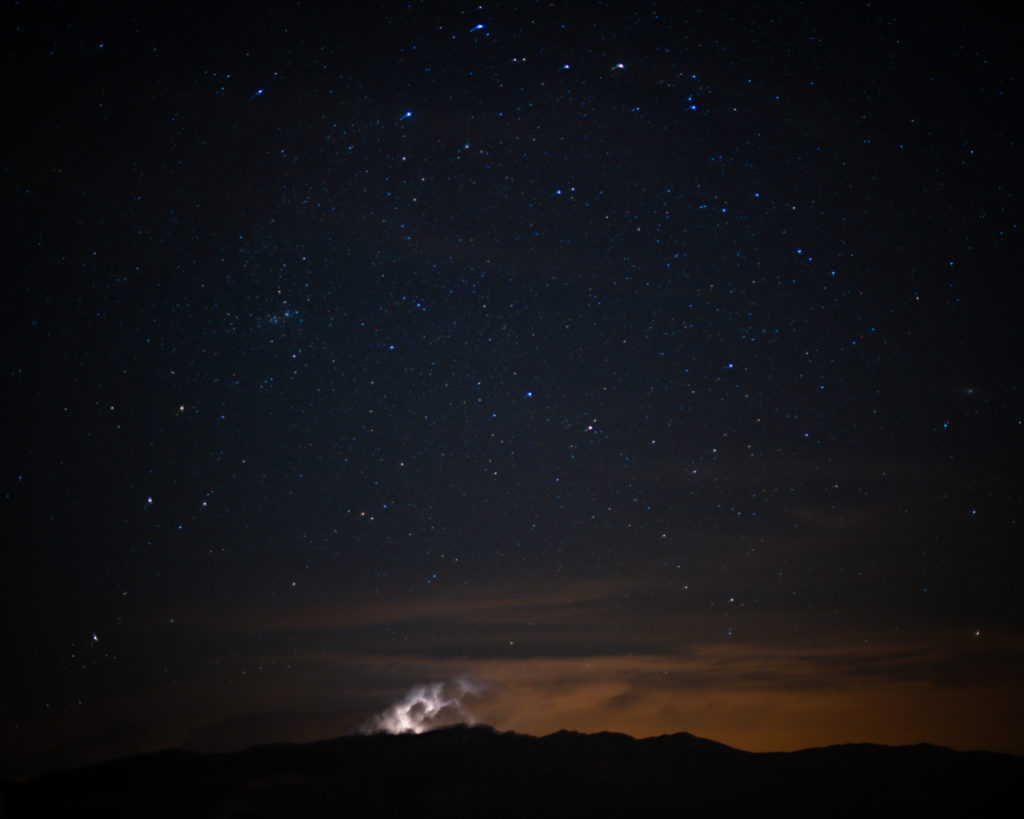 Ciel étoilé majestueux